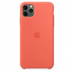 Чохол для iPhone 11 Pro Max Silicone Case copy /orange/