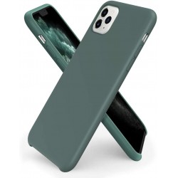 Чохол для iPhone 11 Pro Max Silicone Case copy /pine green/