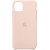 Чохол для iPhone 11 Pro Max Silicone Case copy /pink/