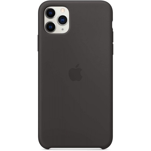 Чохол для iPhone 11 Pro Max Silicone Case Full /black/