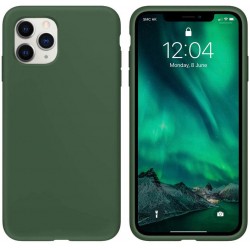 Чохол для iPhone 11 Pro Max Silicone Case Full /dark green/