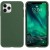 Чохол для iPhone 11 Pro Max Silicone Case Full /dark green/
