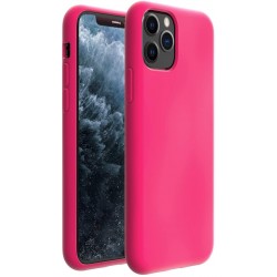 Чохол для iPhone 11 Pro Max Silicone Case Full /electric pink/