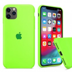 Чохол для iPhone 11 Pro Max Silicone Case Full /juicy green/
