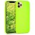 Чохол для iPhone 11 Pro Max Silicone Case Full /lime green/