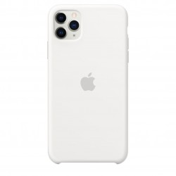 Чохол для iPhone 11 Pro Max Silicone Case Full /white/