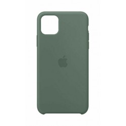  Чохол для iPhone 11 Pro Max Silicone Case OEM /pine green/