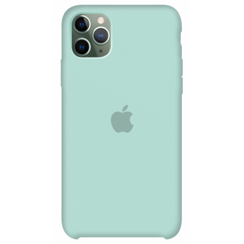  Чохол для iPhone 11 Pro Silicone Case copy /marine green/