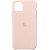 Чохол для iPhone 11 Pro Silicone Case copy /pink sand/