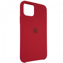  Чохол для iPhone 11 Pro Silicone Case copy /rose red/