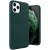  Чохол для iPhone 11 Pro Silicone Case Full /dark green/