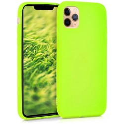  Чохол для iPhone 11 Pro Silicone Case Full /lime green/