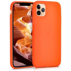  Чохол для iPhone 11 Pro Silicone Case Full /orange/
