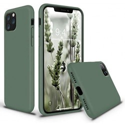  Чохол для iPhone 11 Pro Silicone Case Full /pine green/