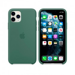  Чохол для iPhone 11 Pro Silicone Case OEM /pine green/