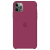  Чохол для iPhone 11 Pro Silicone Case OEM /pomegranate/