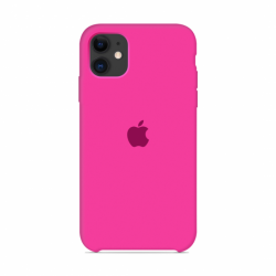  Чохол для iPhone 11 Silicone Case copy /electric pink/