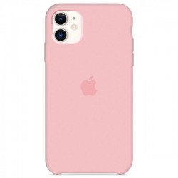  Чохол для iPhone 11 Silicone Case copy /light pink/