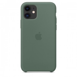  Чохол для iPhone 11 Silicone Case copy /pine green/