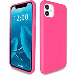 Чохол для iPhone 11 Silicone Case Full /electric pink/