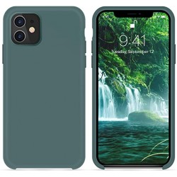 Чохол для iPhone 11 Silicone Case Full /forest green/