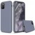 Чохол для iPhone 11 Silicone Case Full /lavender gray/