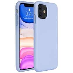 Чохол для iPhone 11 Silicone Case Full /lilac cream/