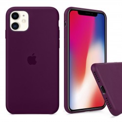 Чохол для iPhone 11 Silicone Case Full /marsala/