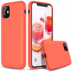 Чохол для iPhone 11 Silicone Case Full /orange/
