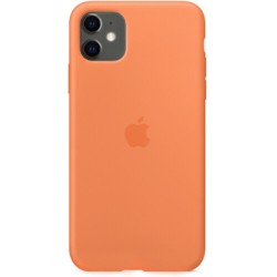 Чохол для iPhone 11 Silicone Case Full /papaya/