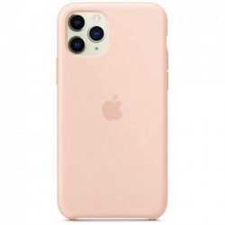 Чохол для iPhone 11 Silicone Case Full /pink sand/