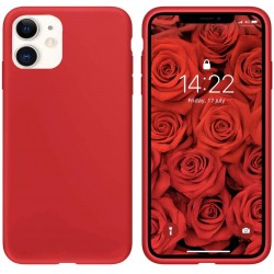 Чохол для iPhone 11 Silicone Case Full /red/