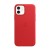  Чохол для iPhone 12/12 Pro Leather Case OEM with MagSafe /product red/