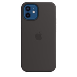  Чохол для iPhone 12/12 Pro Silicone Case OEM /black/