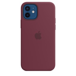  Чохол для iPhone 12/12 Pro Silicone Case OEM /plum/