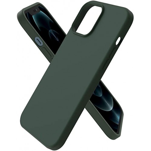  Чохол для iPhone 12/12pro Silicone Case Full /cyprus green/