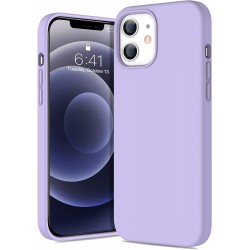  Чохол для iPhone 12/12pro Silicone Case Full /lavender/