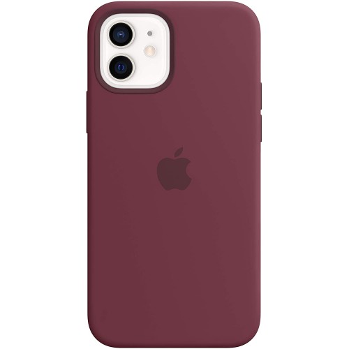  Чохол для iPhone 12/12pro Silicone Case Full /plum/