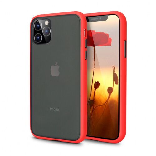  Чохол для iPhone 12 /5,4''/ Gingle series /red black/