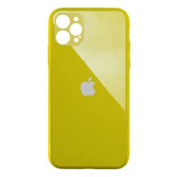  Чохол для iPhone 12 /5,4''/ Glass Pastel Full Camera /yellow/