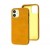  Чохол для iPhone 12 /5,4''/ Leather crocodile case /yellow/