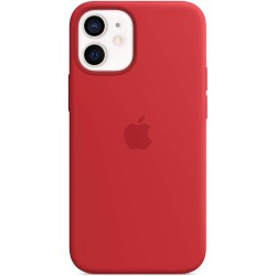  Чохол для iPhone 12 Mini Leather Case OEM with MagSafe /product red/