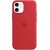  Чохол для iPhone 12 Mini Leather Case OEM with MagSafe /product red/