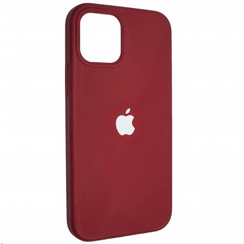 Чохол для iPhone 12 mini Silicone Case Full /camellia white/