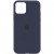 Чохол для iPhone 12 mini Silicone Case Full /deep navy/