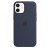 Чохол для iPhone 12 mini Silicone Case Full /midnight  blue/