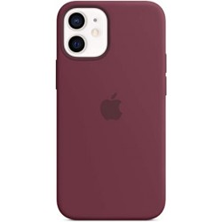 Чохол для iPhone 12 mini Silicone Case Full /plum/