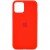 Чохол для iPhone 12 mini Silicone Case Full /red/