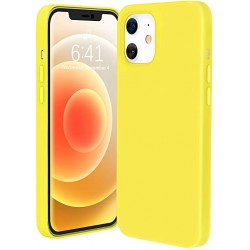 Чохол для iPhone 12 mini Silicone Case Full /yellow/