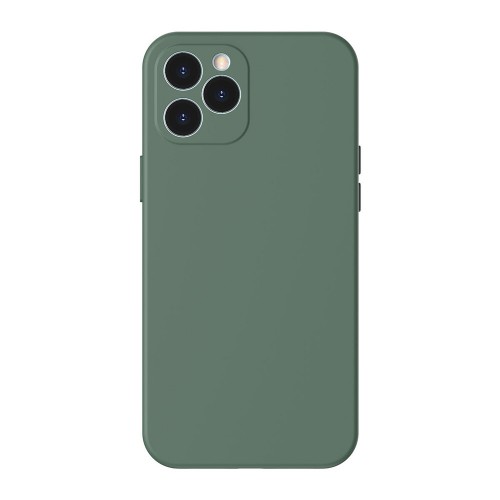  Чохол для iPhone 12 Pro /6,1''/ Baseus Liquid Silica Gel /green/
